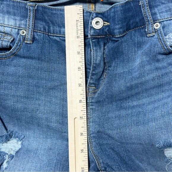 Torrid Womens Bombshell Skinny Premium Stretch Jeans Size 18S  SHORT Distressed‎ - Picture 5 of 11